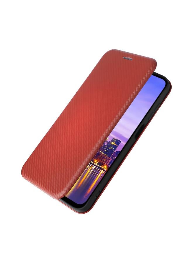 S-TOP Case For Samsung Galaxy A16 Carbon Fiber Texture Flip Leather Phone Case - Image 4