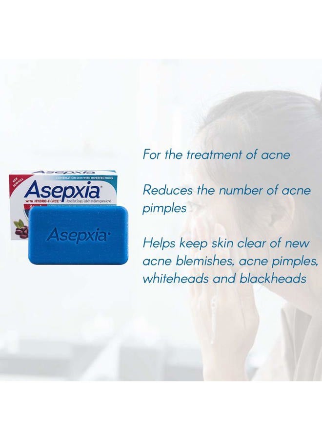 Asepxia Scrub Exfoliante Cleansing Bar Soap 4 oz (Pack of 2) - Image 5