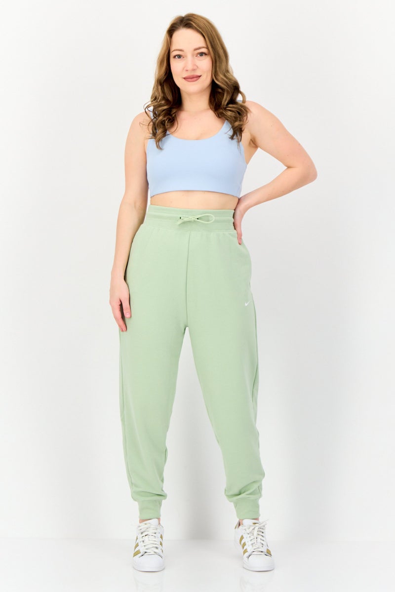 Nike Women Standard Fit Outdoor Sweatpants, Green  - Image 3