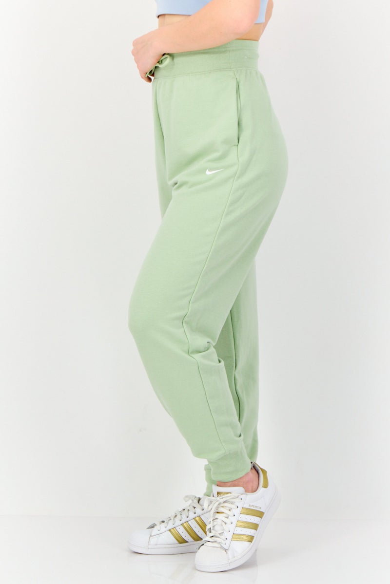 Nike Women Standard Fit Outdoor Sweatpants, Green  - Image 2