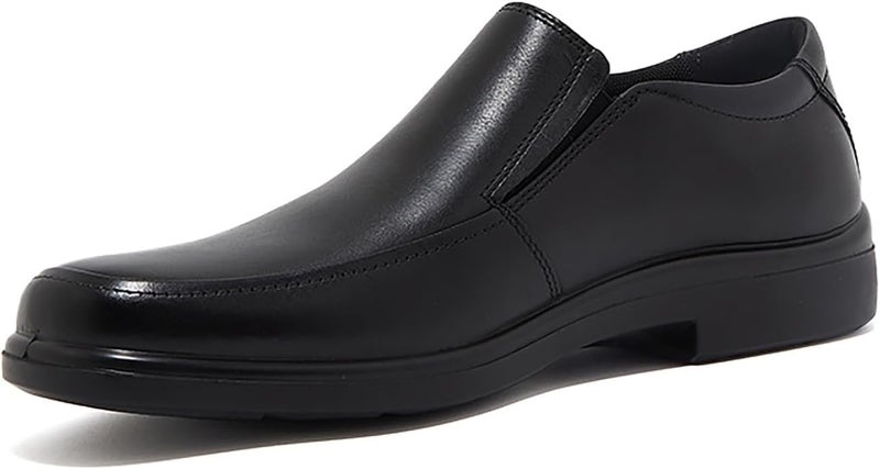 HUSH PUPPIES Black Leather Slip-On Shoes - Image 2