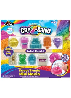 Cra-Z-Art CRA-Z-Sand Sweet Treats Mini Mania 10 Piece Multicolor Mini Grocery Sand Set, Ages 6 and up  - Image 1