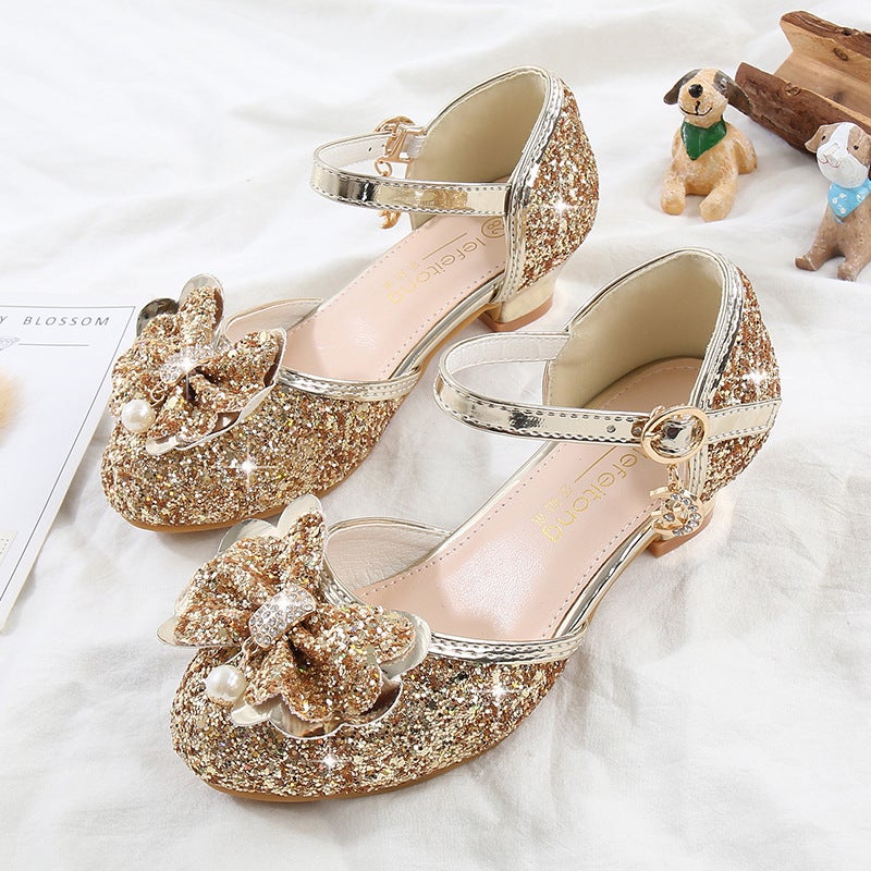 Giày Rayon Gái Non-Slip Women'S Shoes Gold Breathable Fashion Performance Sandals - Image 3