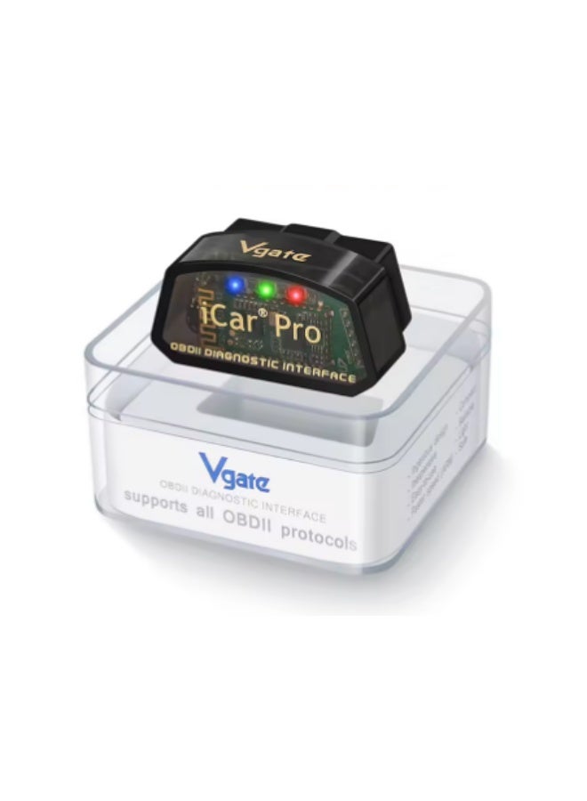 في جايت سكانر أعطال OBD2 ‏Vgate iCar Pro، محول ELM327، بلوتوث 4.0 (BLE) / واي فاي، متوافق مع Android وiOS - Image 1