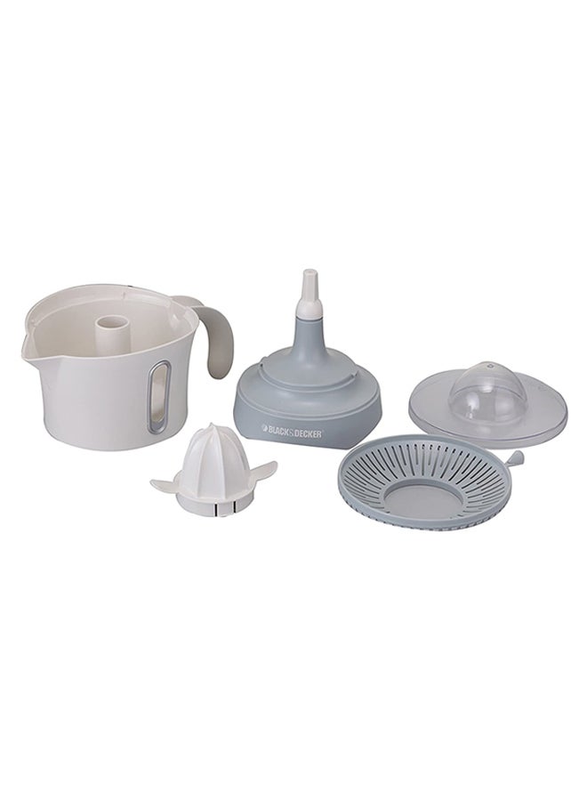بلاك اند ديكر عصارة للفواكه الحمضية 500 ml 30 W CJ650-B5 أبيض/رمادي - Image 4