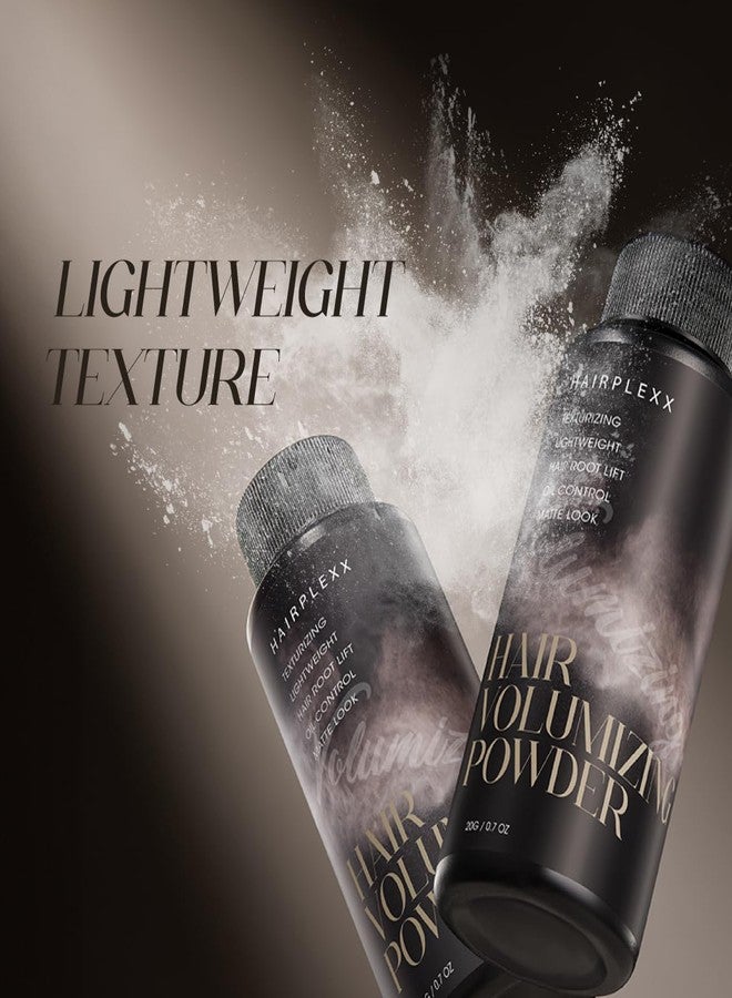 Hairplexx Volumizing Hair Powder for Men and Women, Texture Powder for Texturizing Hair Styling with Matte Finish, Oil Control, Lightweight Feel, for Boys and Girls, 1x 0.7 Oz (Pack of 1 PCS) - Image 2