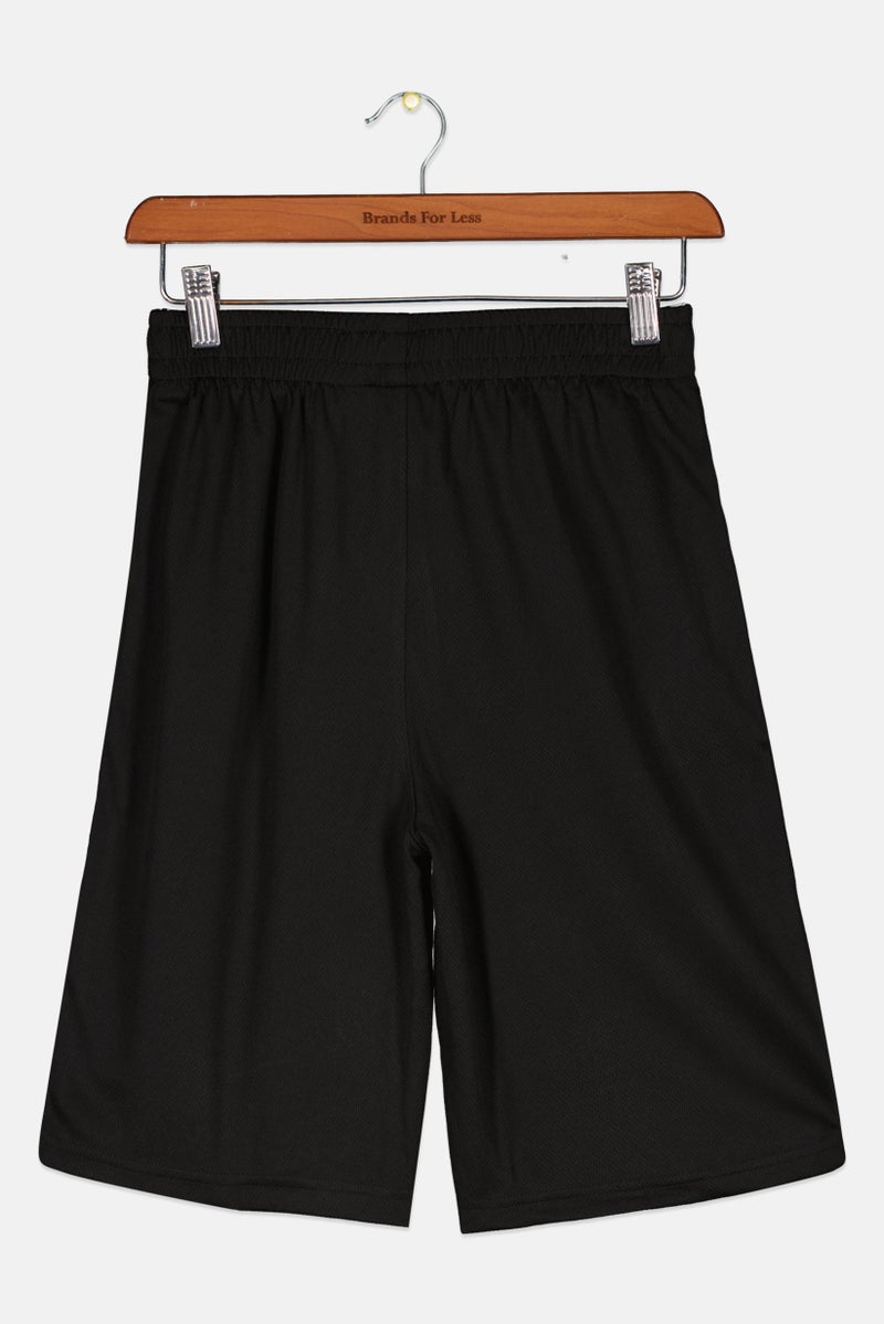 PUMA شورتات تدريب رياضية للأطفال الأولاد، أسود - Image 2