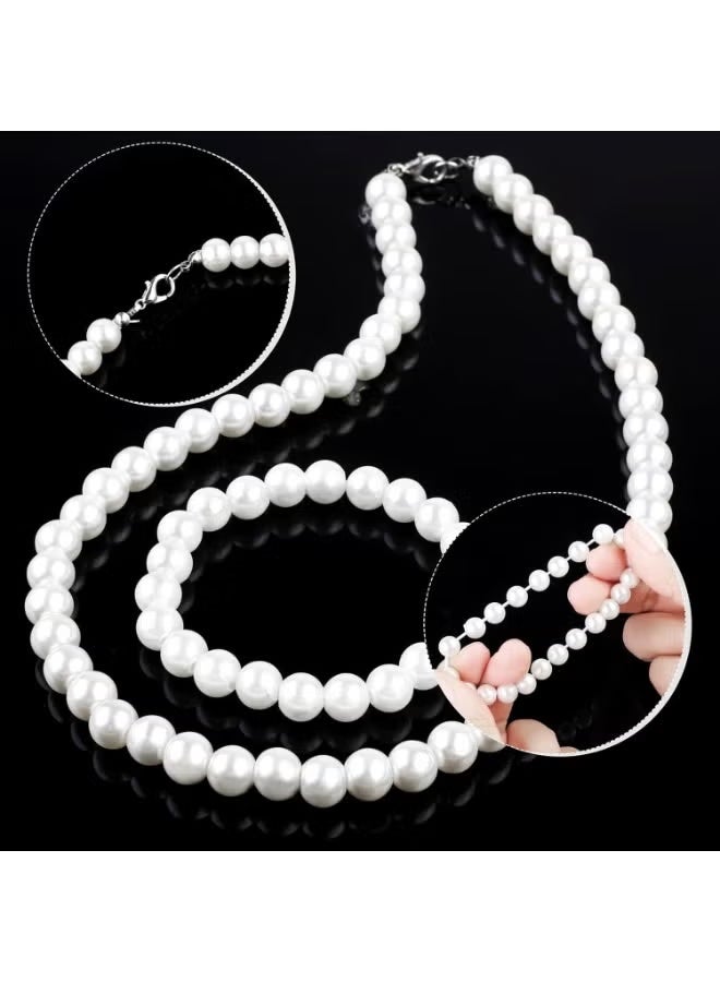 7 Pieces Old Lady Cosplay Set Hair-Friendly Fiber Dress Up Kit Dark Grey Leopard Print 100 Days Of School Halloween Costume Parties Boys Girls Adults Students - Image 5