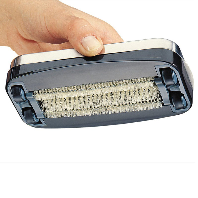 Cilio 18/10 Stainless Steel Table Crumb Remover,Silver/Black - Image 2