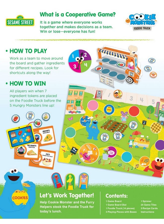 MasterPieces 42212: Sesame Street - Cookie Monster Cooperative Game - Image 3