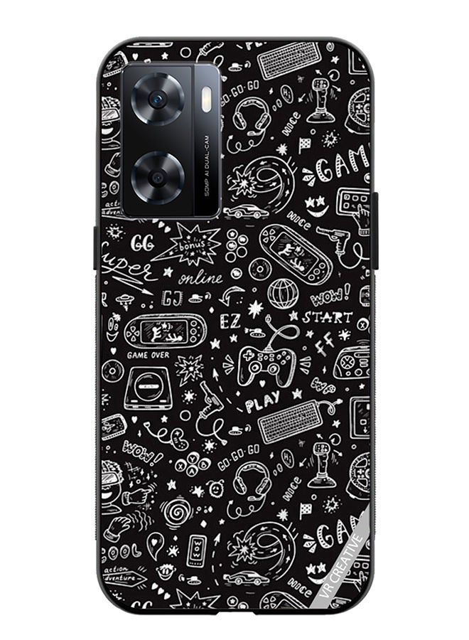 VR CREATIVE Protective Case Cover For OnePlus Nord N20 SE Layer Design Multicolour - Image 1