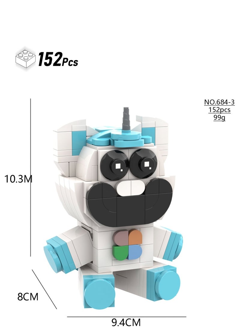 General 152 Pcs Poppy Playtime Smiling Critters Anime Characters Building Block  - Image 1