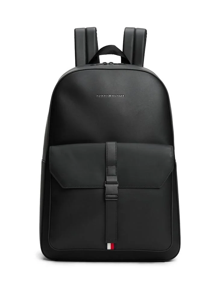 تومي هيلفيغر Casual Top Handle Zip Through Backpack