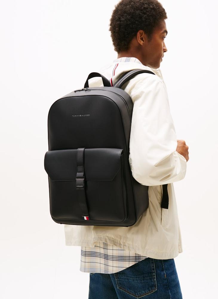 تومي هيلفيغر حقيبة ظهر بسحاب علوي ومقبض علوي كاجوال - Image 5