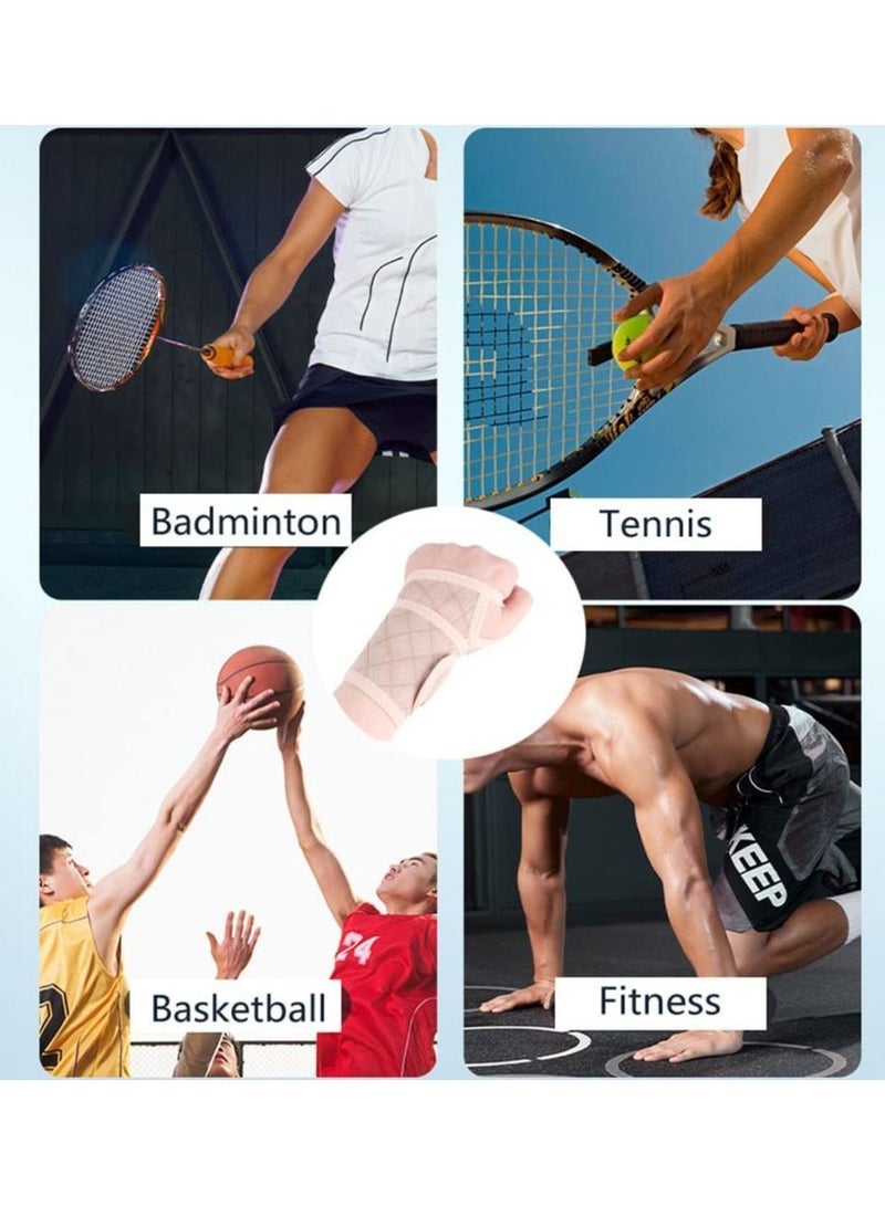 Y&D 1 Pair Wrist Support Brace Carpal Tunnel Hand Adjustable for Arthritis and Tendinitis Joint Pain Relief - Image 5