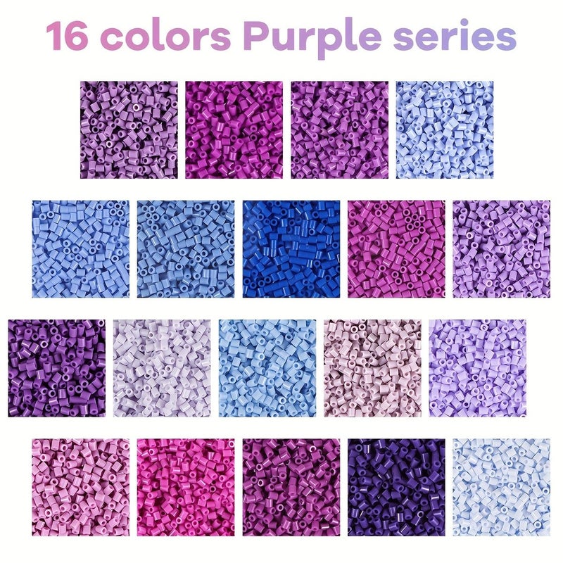 1050Pcs 2.6mm Fused Bead Set DIY Jewelry Making Kit Creative Holiday Gift Party Supply - Image 2