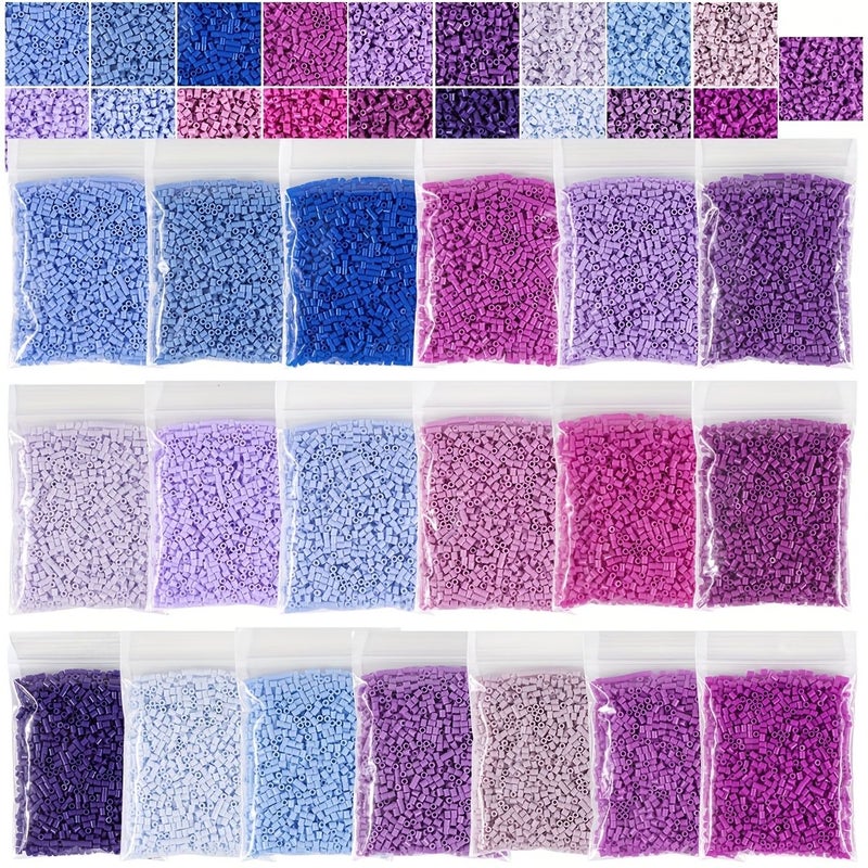 1050Pcs 2.6mm Fused Bead Set DIY Jewelry Making Kit Creative Holiday Gift Party Supply - Image 3