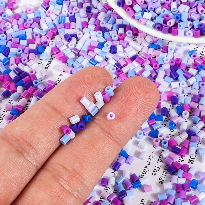 1050Pcs 2.6mm Fused Bead Set DIY Jewelry Making Kit Creative Holiday Gift Party Supply - Image 5