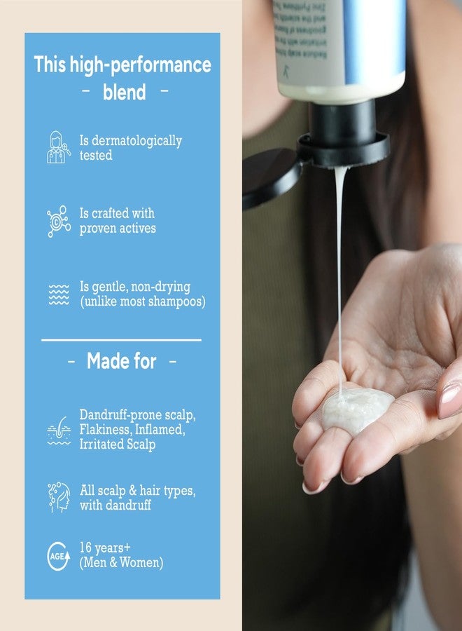 سيتا شامبو سيتا المضاد للقشرة للرجال والنساء - تركيبة مختبرة من قبل أطباء الجلدية | يقلل القشرة ويهدئ الحكة بفضل بيريثيون الزنك، بيروكتون أولامين، وزيت إكليل الجبل | يرطب فروة الرأس ويقوي الشعر | مناسب لجميع أنواع الشعر | 200 مل - Image 4