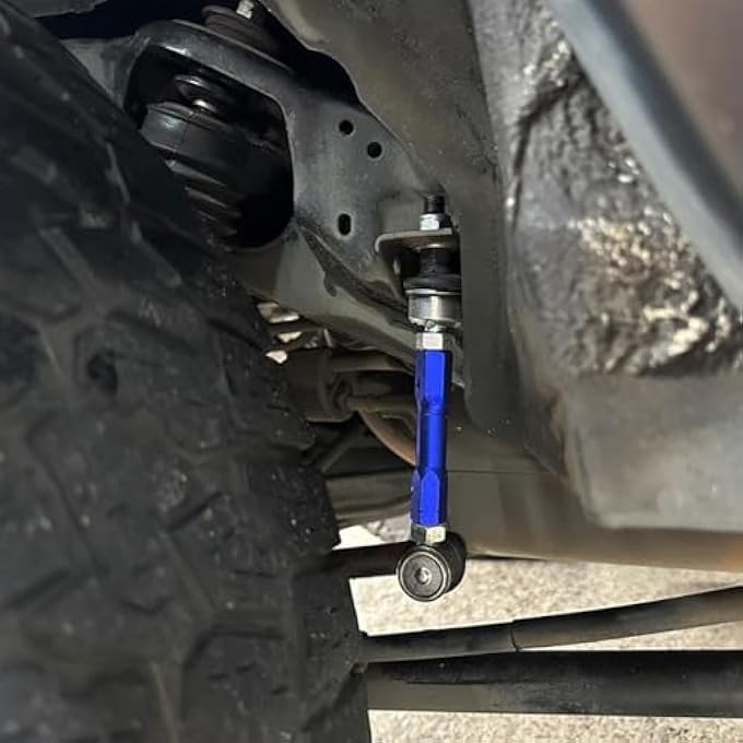 JS SUPER WORK Rear Stabilizer Sway Bar Link Kit Fit For Lexus Gx  T0Y0Ta Fj CruiserLand Cruiser Prado Adjustable Sway Bar Link With12Mm Ball Joint - Image 4