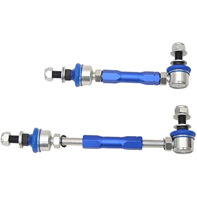 JS SUPER WORK Rear Stabilizer Sway Bar Link Kit Fit For Lexus Gx  T0Y0Ta Fj CruiserLand Cruiser Prado Adjustable Sway Bar Link With12Mm Ball Joint - Image 2