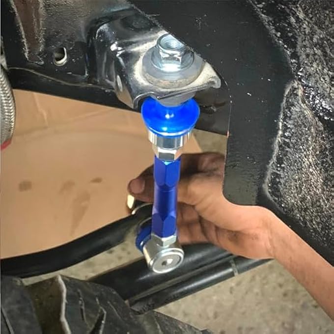 JS SUPER WORK Rear Stabilizer Sway Bar Link Kit Fit For Lexus Gx  T0Y0Ta Fj CruiserLand Cruiser Prado Adjustable Sway Bar Link With12Mm Ball Joint - Image 3