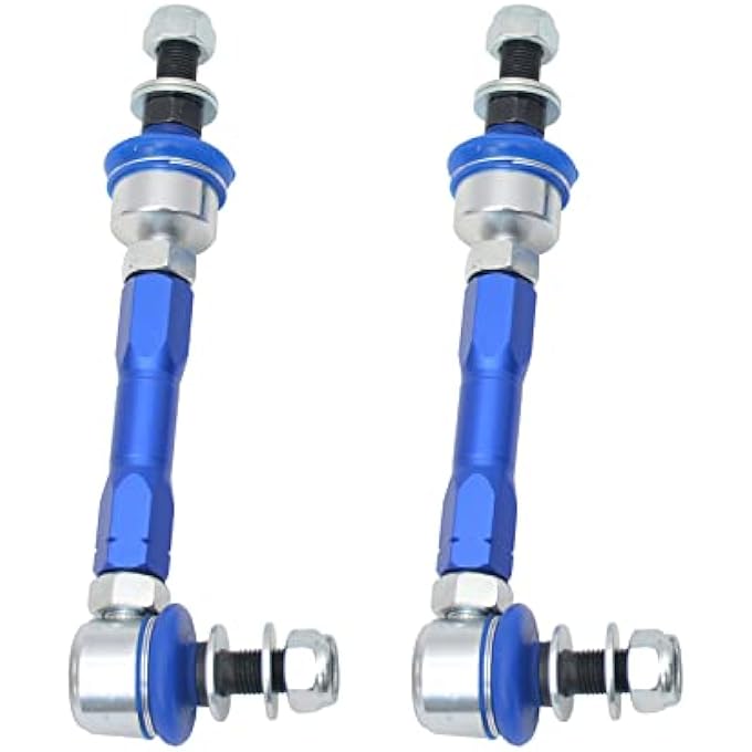 JS SUPER WORK Rear Stabilizer Sway Bar Link Kit Fit For Lexus Gx  T0Y0Ta Fj CruiserLand Cruiser Prado Adjustable Sway Bar Link With12Mm Ball Joint - Image 1