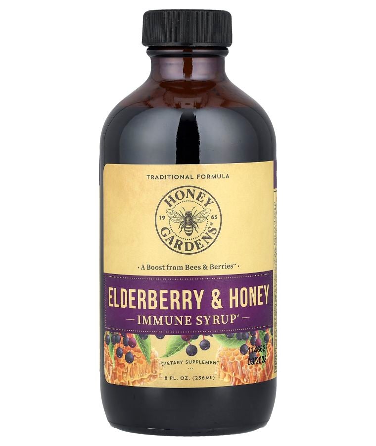 Immune Syrup Elderberry & Honey  8 fl oz (236 ml)