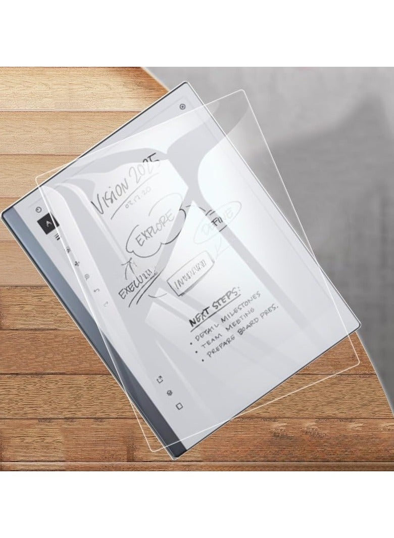 【2PCS】 Screen Protector for reMarkable Paper Pro 11.8-inch (2024),9H Tempered Glass,High Clarity Anti-Scratch Bubble Free,HD Clear Front Screen Protector EReader Film - Image 5