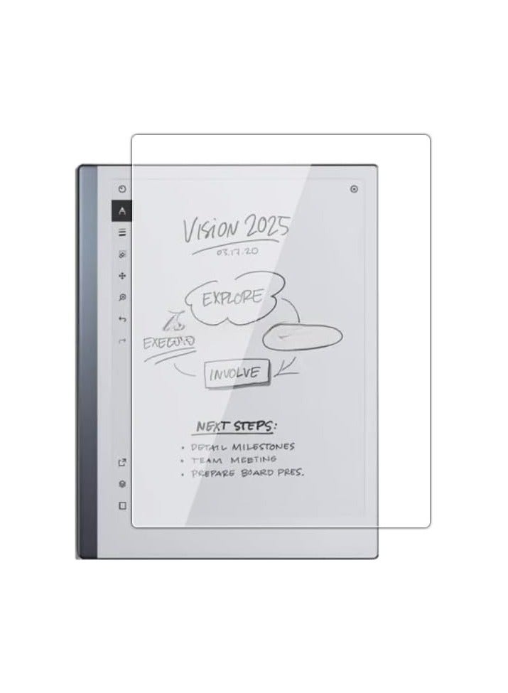【2PCS】 Screen Protector for reMarkable Paper Pro 11.8-inch (2024),9H Tempered Glass,High Clarity Anti-Scratch Bubble Free,HD Clear Front Screen Protector EReader Film - Image 1