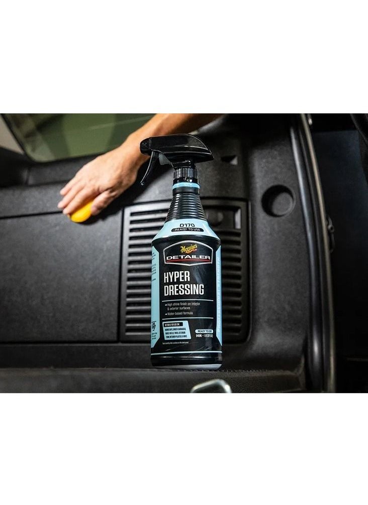 Meguiar's DRTU17032 Detailer Hyper Dressing 946ml (D170)  - Image 4