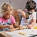 TOMLEON Kids Tool Set with Carrying Case Electronic Toy Drill with Bits Construction Vest Pretend Play Kit with Safety Googles Gas Shield Tape Measure Saw Bubble Level Screwdriver Nuts Bolts - Image 4