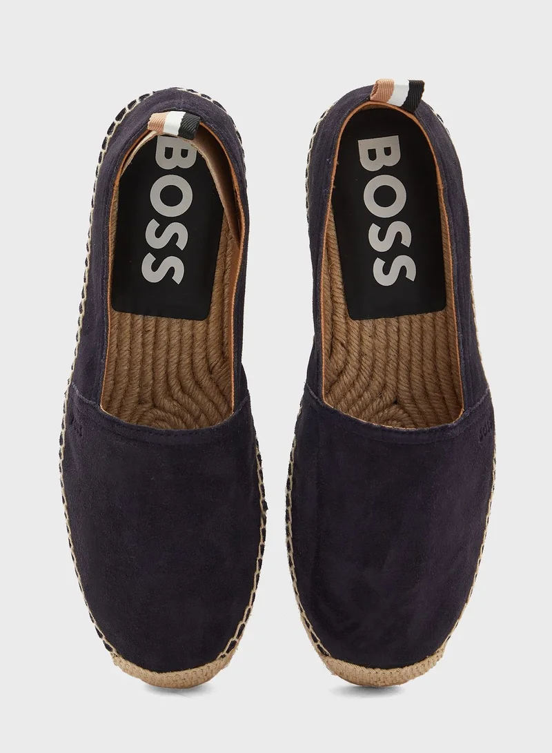 BOSS Lace Up Low-Top Sneakers