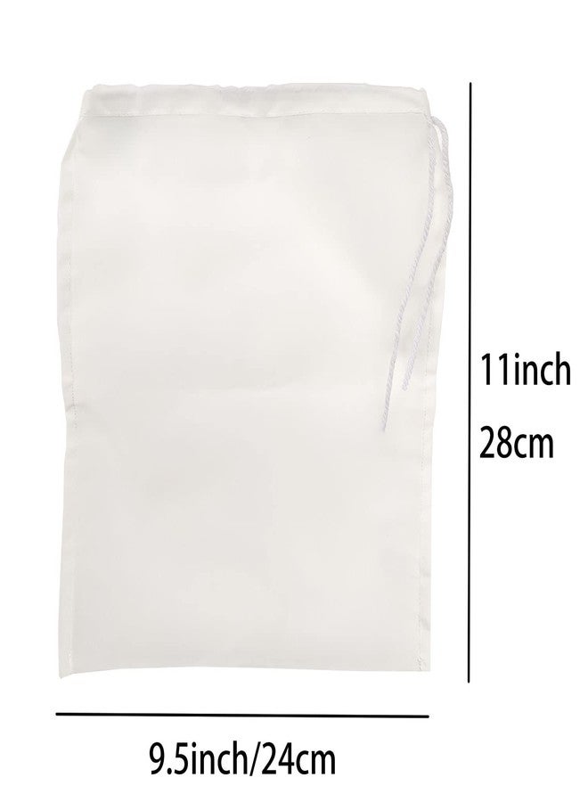 Kosmosta 2 Pack Nut Milk Bags with Fruit Roll Sheets, 100 Micron Reusable Nylon Food Strainers Bags Multi-use Food Grade Almond Milk Filter Bags, Fine Mesh Nylon Cheesecloth & Cold Brew Coffee Filter - Image 4