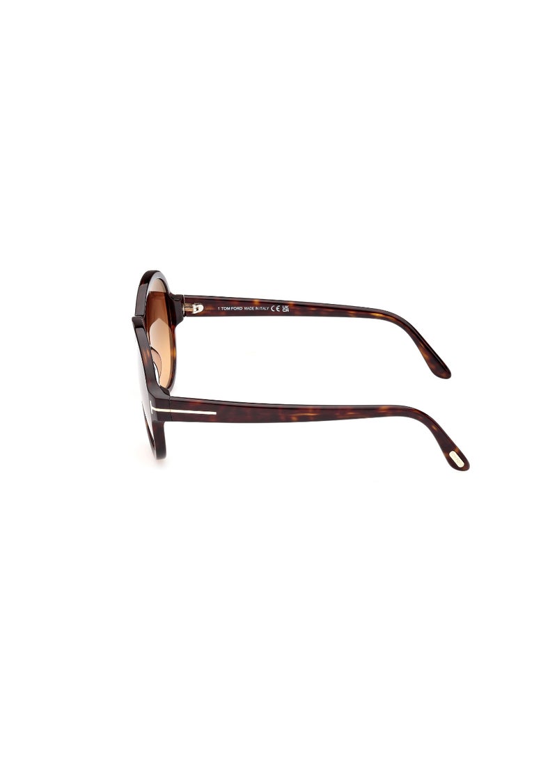 TOM FORD Rimless Acetate Brown Women Sunglass - Image 2
