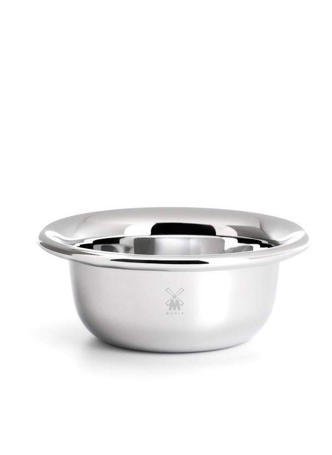 Muhle MÜHLE Shaving Soap Dish - Chrome Plated Stainless Steel Bowl, Luxury Shave Accessory for Men 