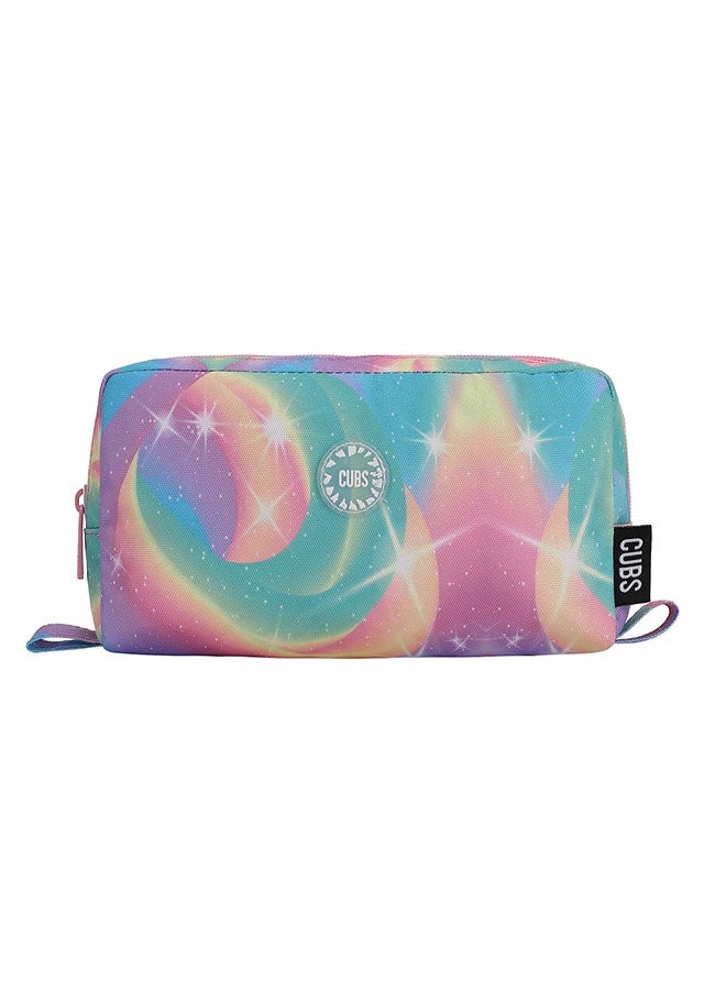 CUBS Mermaid Frappe Print Waterproof pencil case pouch with zip closure - Image 1