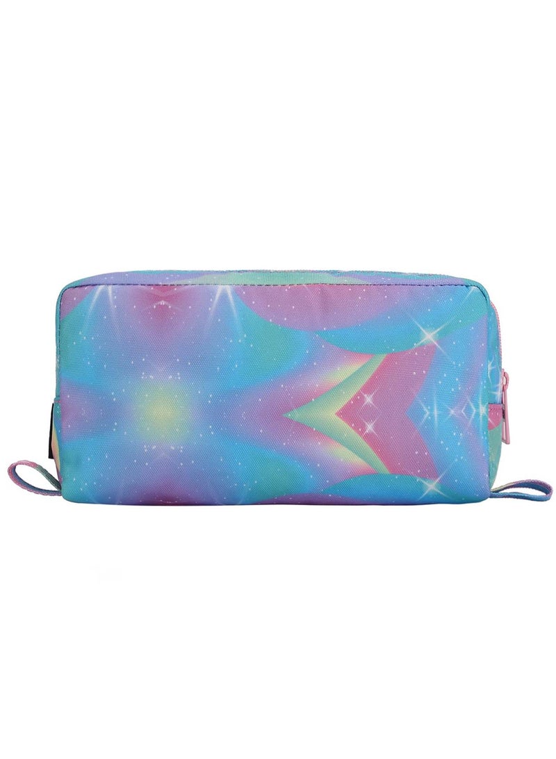 CUBS Mermaid Frappe Print Waterproof pencil case pouch with zip closure - Image 3