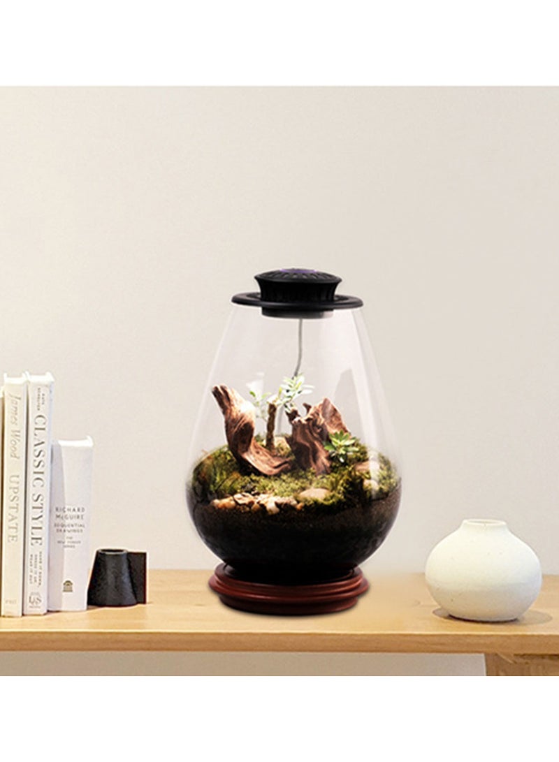 غطاء بقطر 105مم مع انارة و مؤقت خاصة باحواض الاسماك و التيراريوم - Image 4