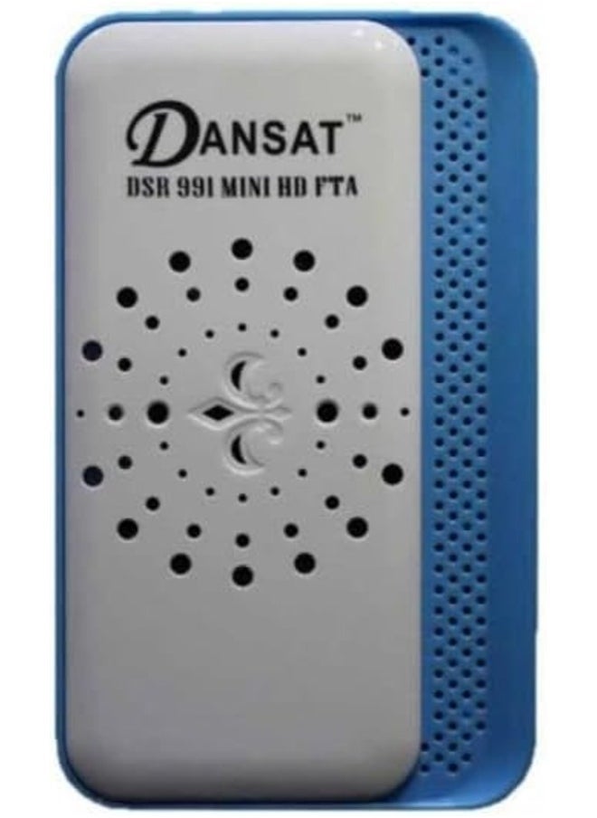 Generic - Dansat Mini Satellite Full HD Receiver 1080p Multi-Language OSD, USB Software Upgrade, and Dual Display Supports Automatic PAL/NTSC, 5000 TV Channels (991-Mini HD) - Image 1