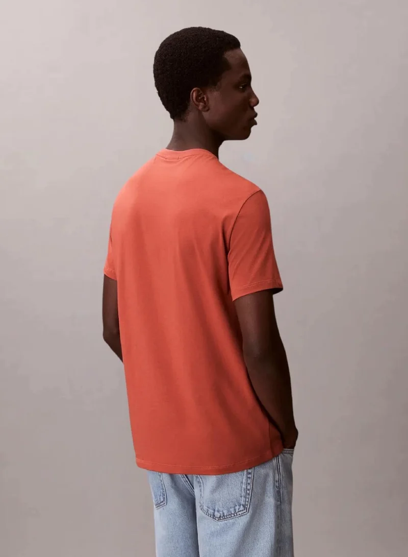 Calvin Klein Faded Flower Slim T-shirt for Men | Best Price UAE