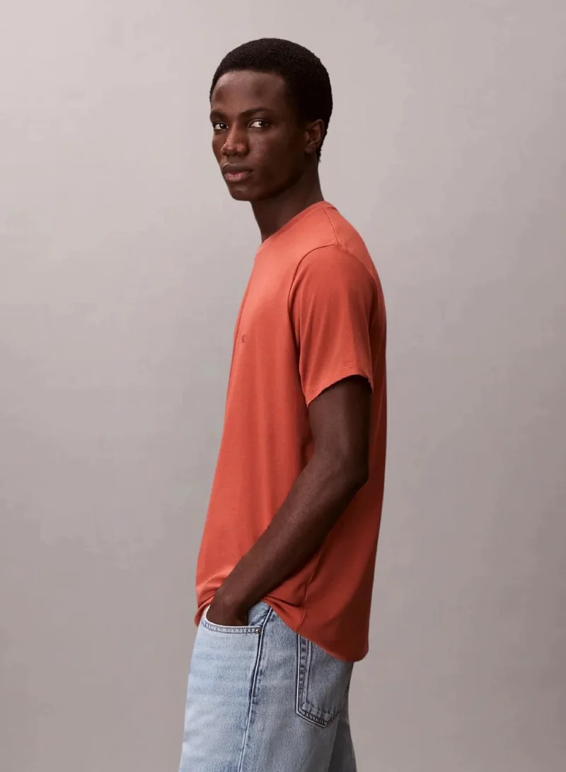 Calvin Klein Faded Flower Slim T-shirt for Men | Best Price UAE