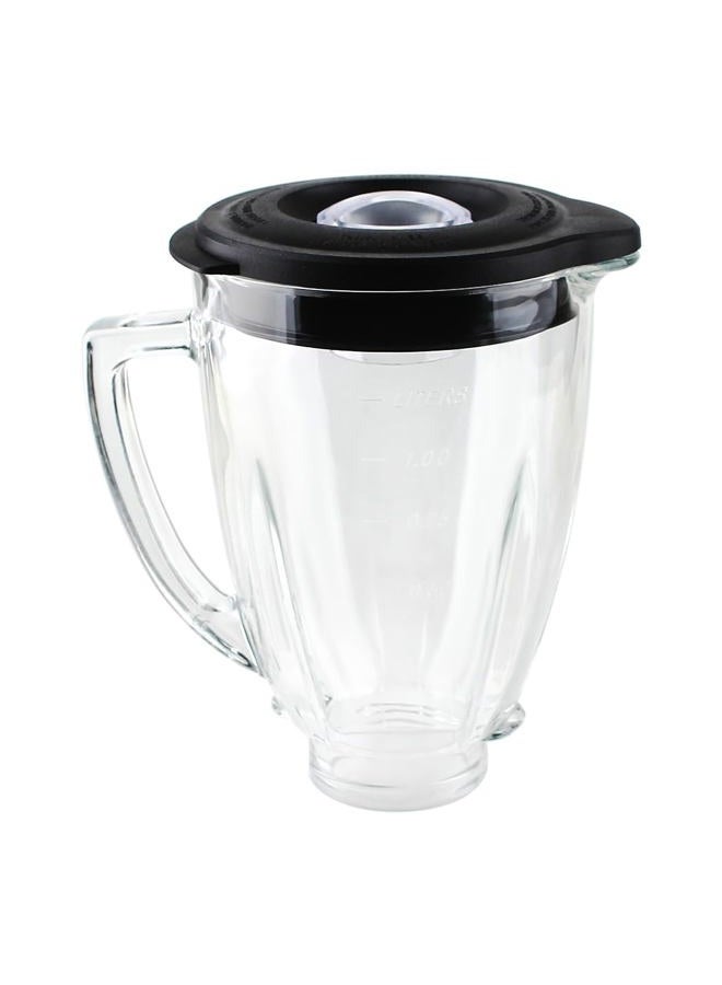 LMEI Replacement parts 6-Cup Glass Jar With Lid, Compatible with Oster Blenders - Image 1