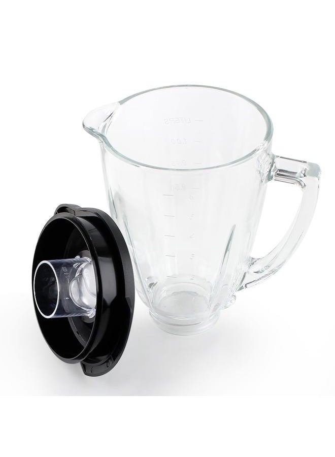 LMEI Replacement parts 6-Cup Glass Jar With Lid, Compatible with Oster Blenders - Image 3