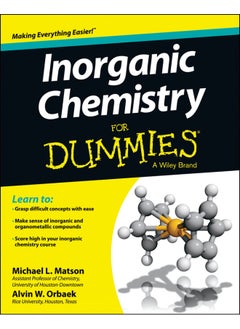 Inorganic Chemistry For Dummies - pzsku/Z54E221D790DF121D21ECZ/45/_/1731346288/73bf10c6-2f0e-4891-95ec-4b90a80918e9