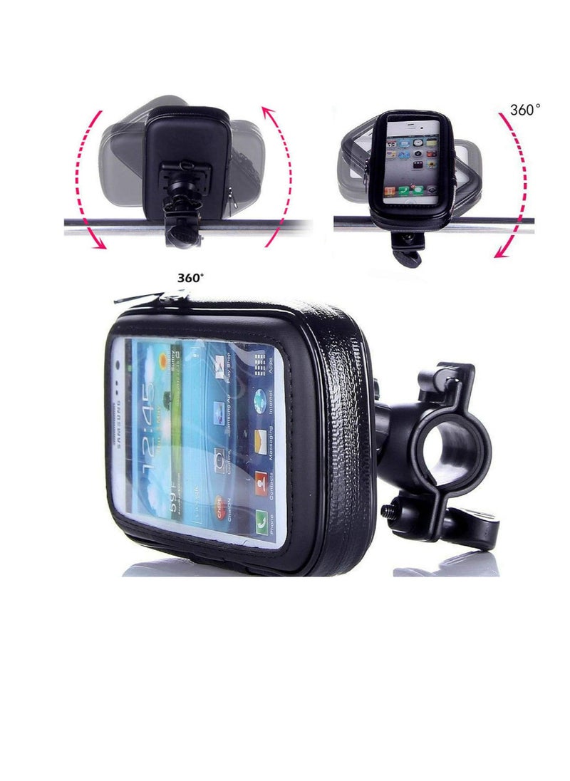 No branded Bike Phone Holder Waterproof Phone Case Adjustable Mobile Cover Weather Resistant  - Image 5
