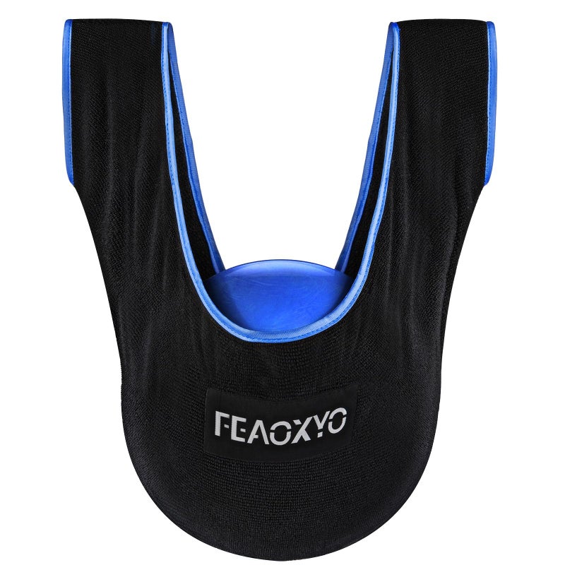 FEAOXYO Bowling Ball Polisher Bag, Thickened Microfiber Bowling Seesaw Towel for Bowlers, Large Washable Ball Cleaner Bag, Bowling Shammy Seesaw - Image 1