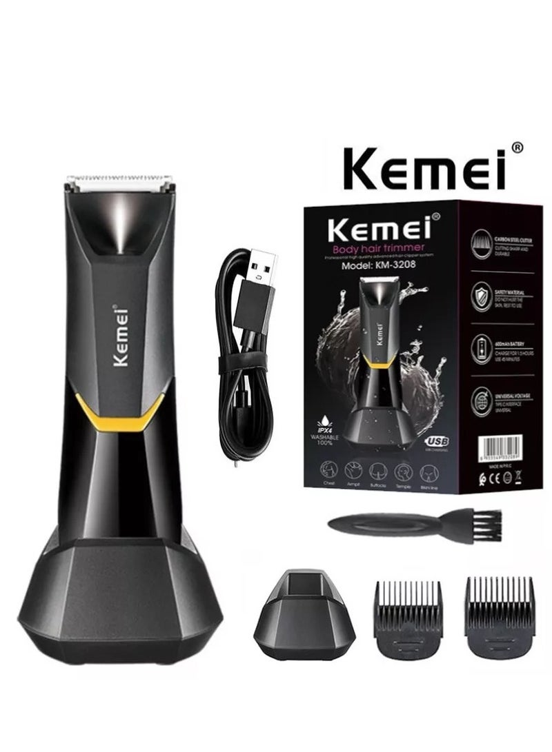 kemel Professional Body Hair Trimmer KM-3208 - Image 1