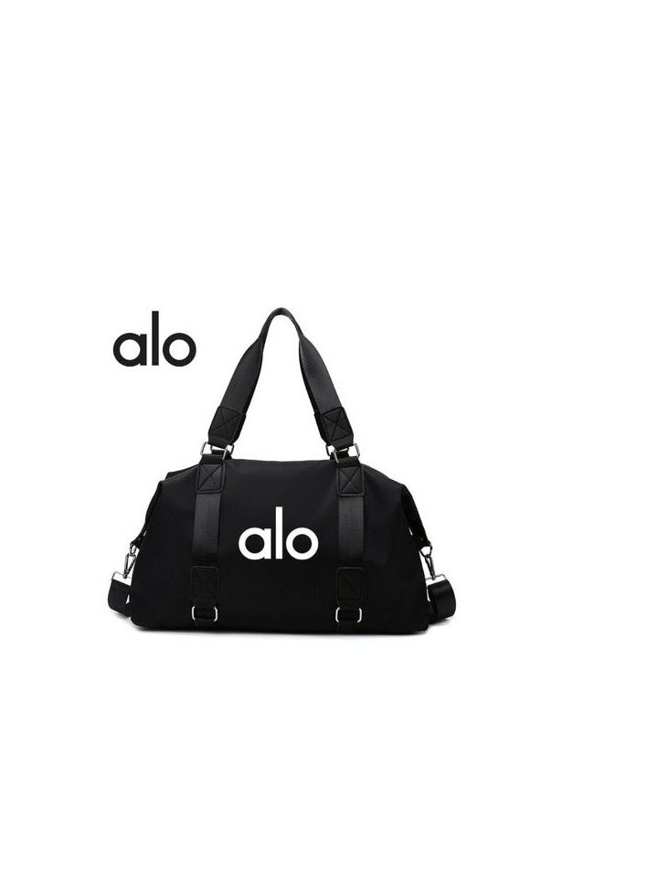 ألو Alo travel backpack with large capacity, dry and wet compartments, wear-resistant and water-repellent Oxford fabric. 