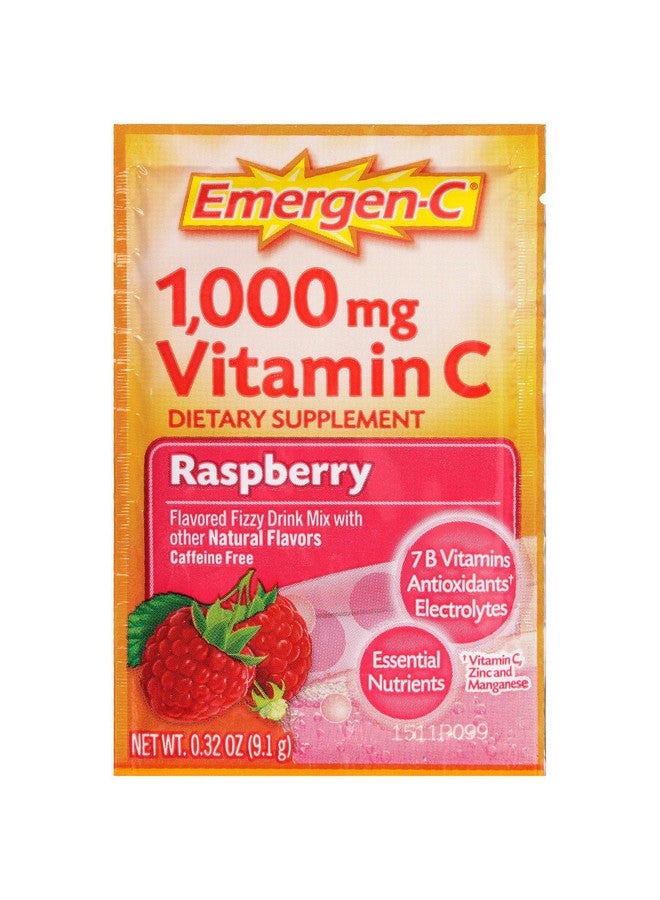 Emergen-C, Raspberry, 30 Count 1000mg - Pack of 3 - Image 3